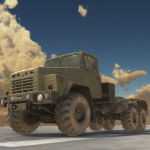 Military Vehicles Driving
